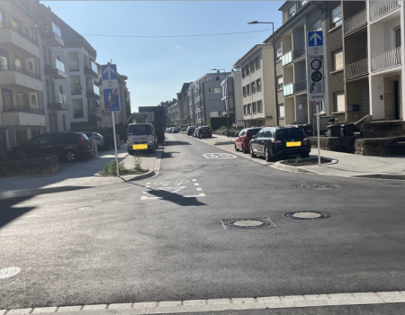 Réaménagement de la rue de Vianden et de la rue Adolphe (Luxembourg-ville)