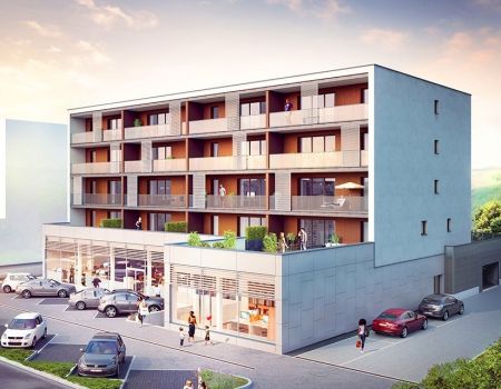 En construction :Résidence Hélios à Walferdange