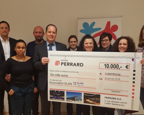 10.000 € pour ALAN –Maladies Rares Luxembourg