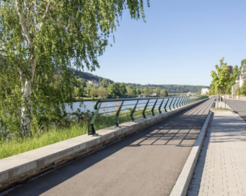 Wormeldange &ndash; Redressement de la N10 : un chantier structurant au c&oelig;ur de la Moselle