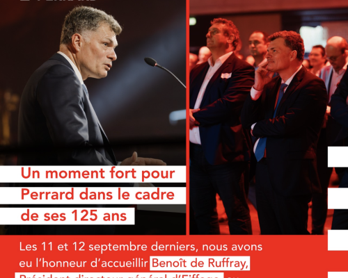 Beno&icirc;t de Ruffray, Pr&eacute;sident directeur g&eacute;n&eacute;ral d&rsquo;Eiffage, au Luxembourg