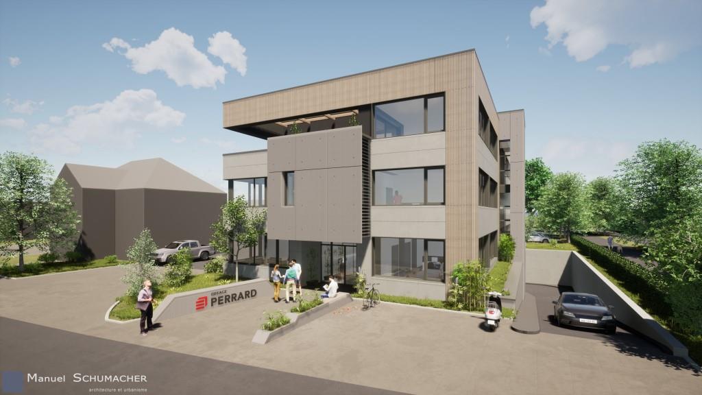 2- Construction et développement du nouveau siège Perrard 