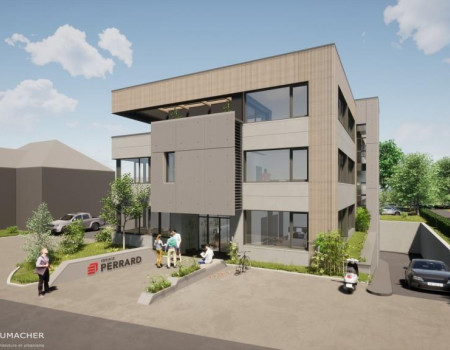 Construction et d&eacute;veloppement du nouveau si&egrave;ge Perrard 